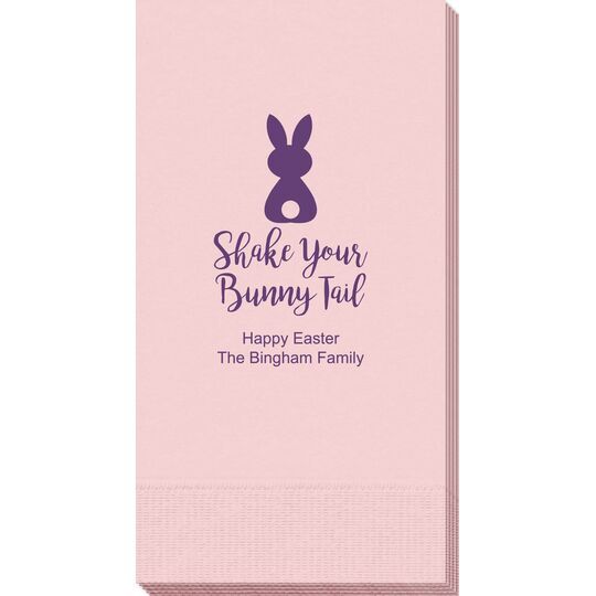Shake Your Bunny Tail Guest Towels